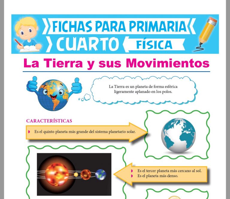 Fichas de FÍSICA para Cuarto Grado de Primaria | Actividades – 2022