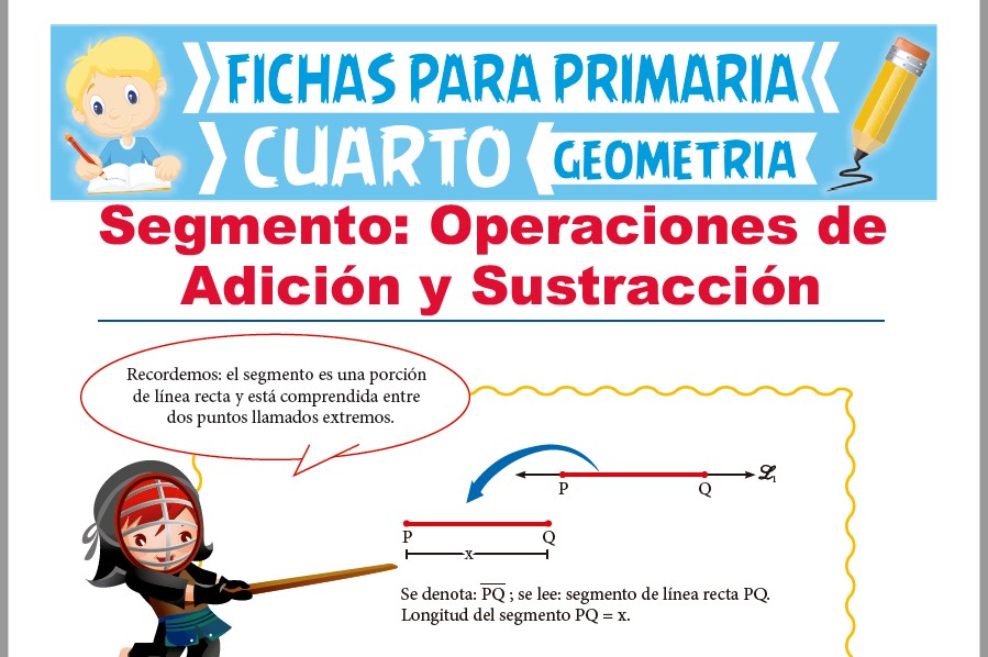 Hojas De Trabajo De Segmentos De Línea De Cuarto Grado