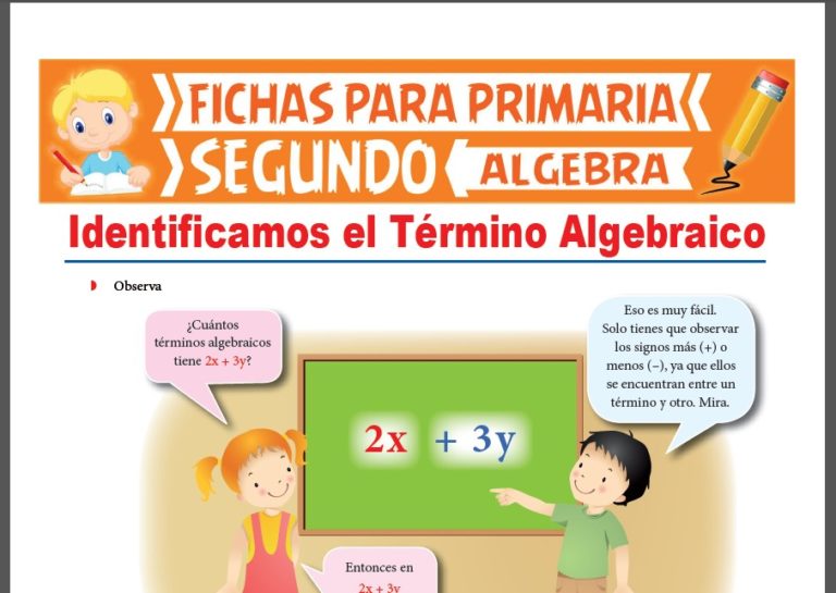 Actividades de Álgebra para Segundo Grado de Primaria | – 2022