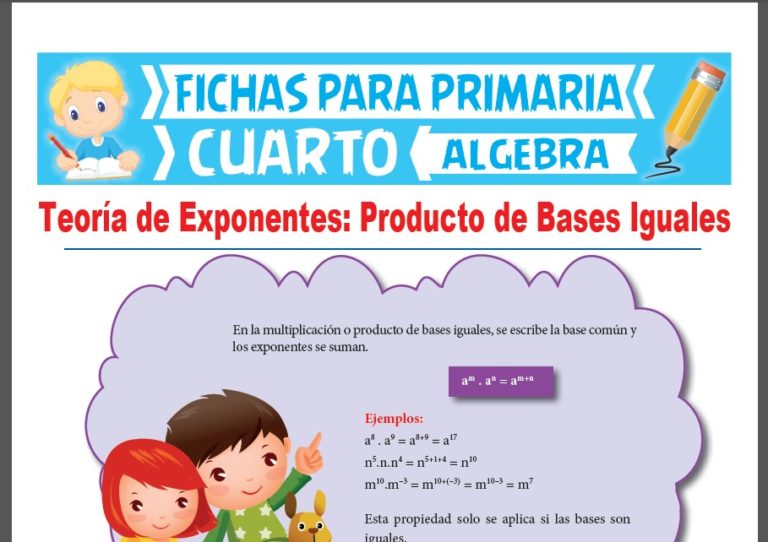 Problemas de Álgebra para Cuarto Grado de Primaria | Actividades 2024