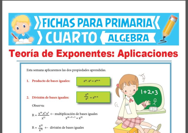 Problemas de Álgebra para Cuarto Grado de Primaria | Actividades 2022