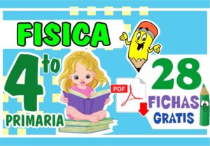 Fichas de FÍSICA para Cuarto Grado de Primaria | Actividades – 2023