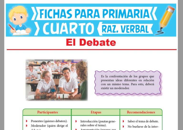 La Palabra y el Signo Lingüístico para Cuarto de Primaria – 2025
