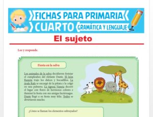 El Signo Lingüístico para Cuarto Grado de Primaria